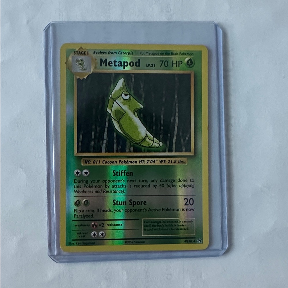 1st Edition 2016 Holographic Metapod #4/108